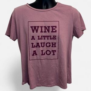 Nine-west Women's Pink and Purple T-shirt